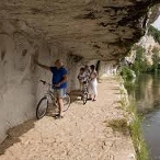 Chemin de halage à Bouzi`s, Quercy